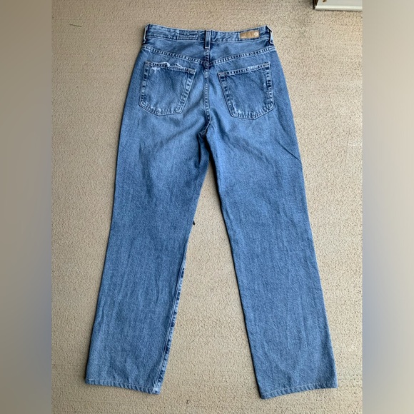 ADRIANO GOLDSCHMIED Alexxis Straight High Rise Distressed Women’s Jeans Size 28 - Picture 13 of 16